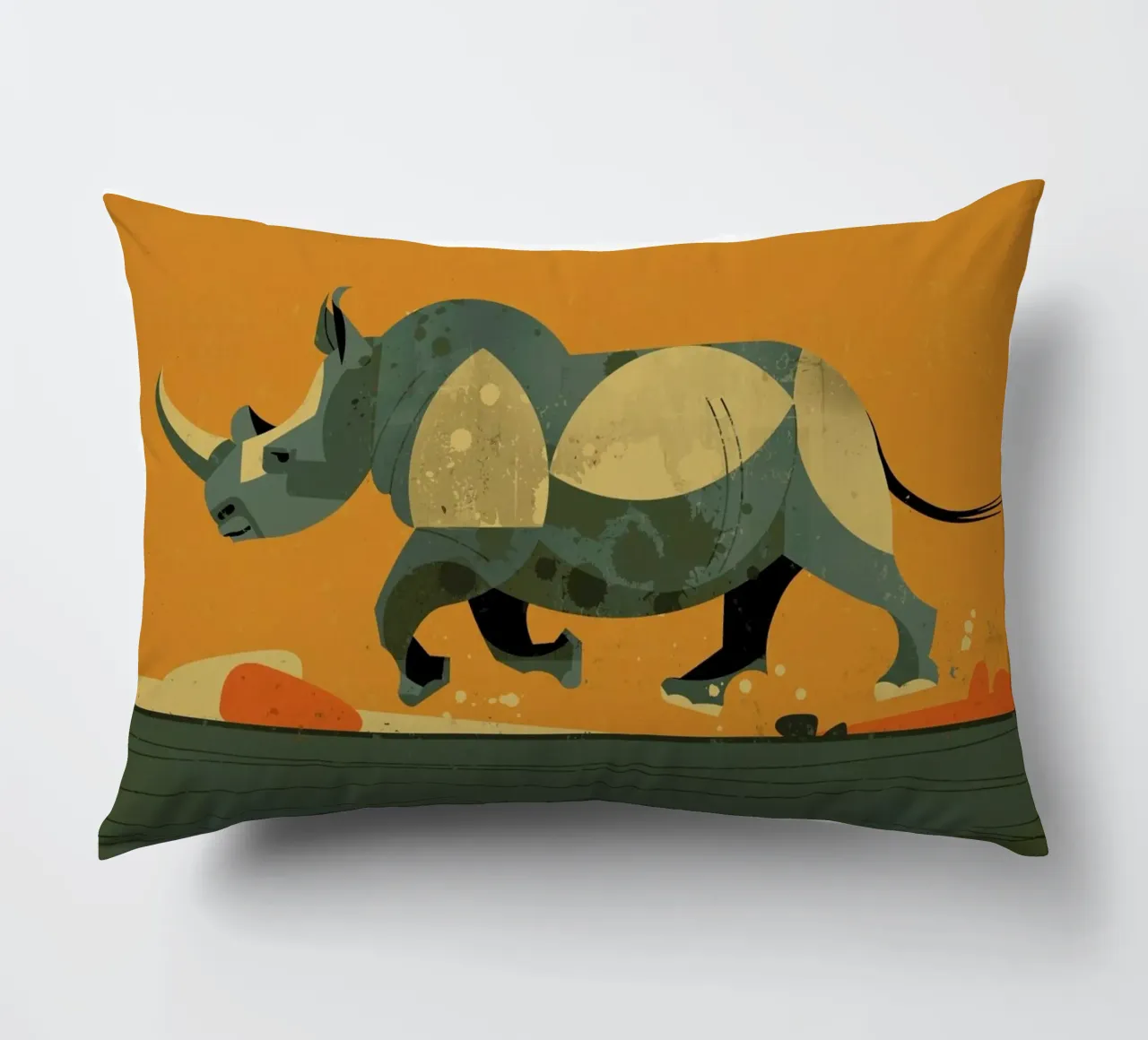 Rhino cuscino da Dieter Braun