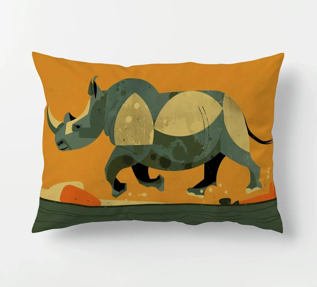 Rhino cuscino da Dieter Braun