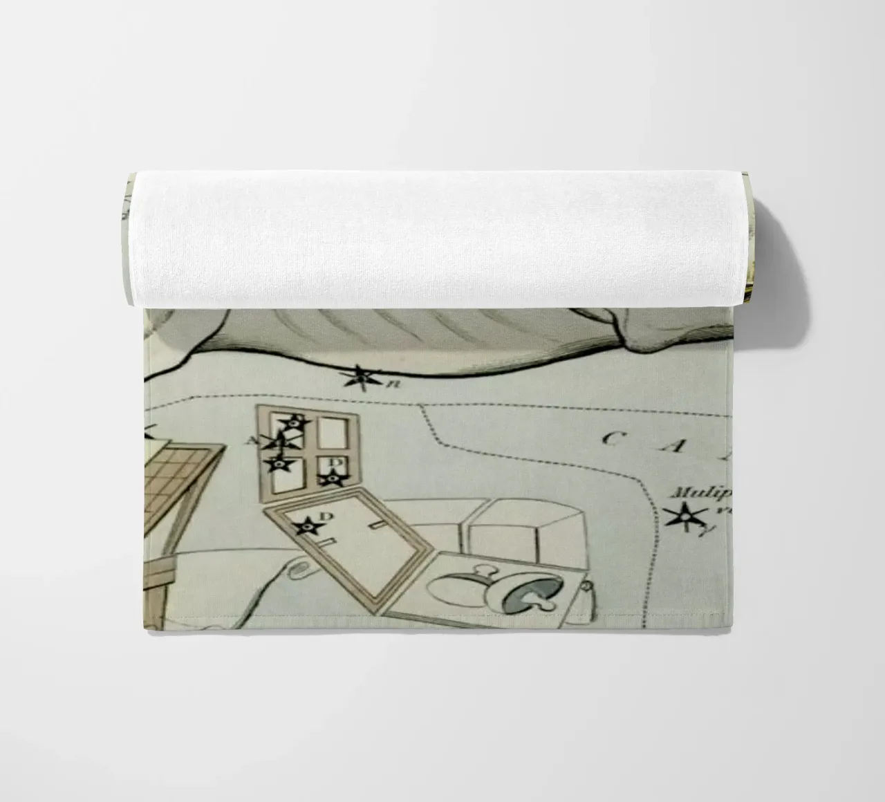Monoceros telo mare da Vintage by JUNIQE