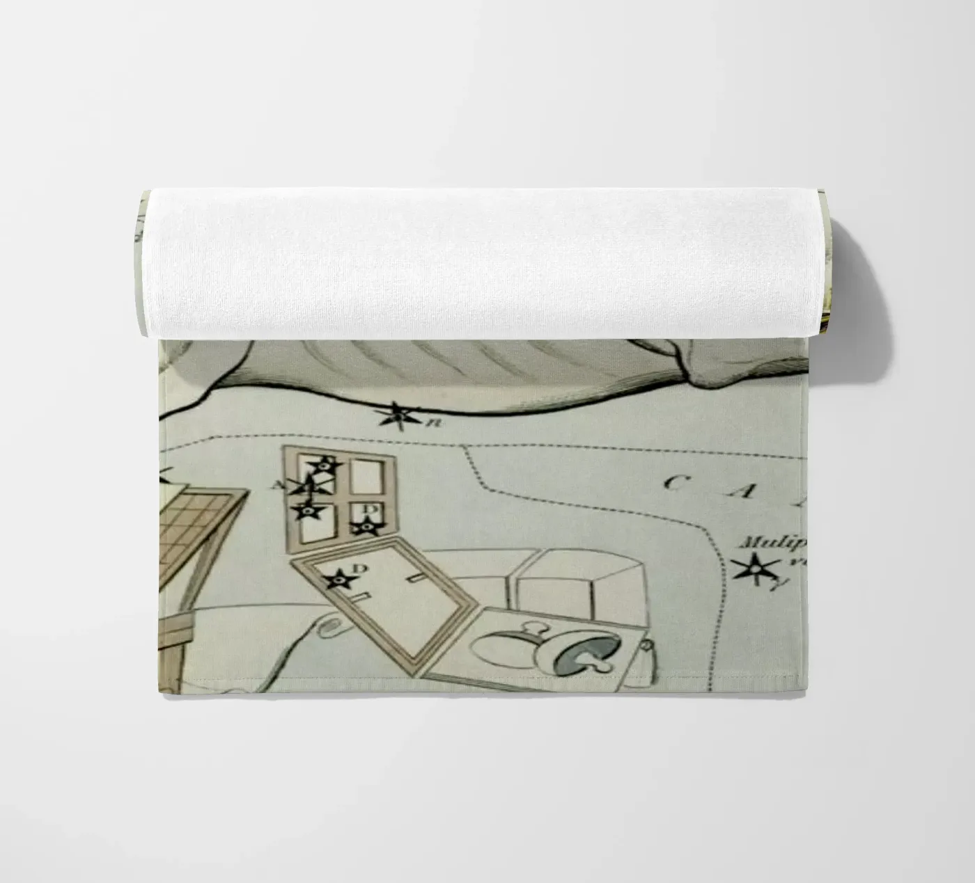 Monoceros telo mare da Vintage by JUNIQE