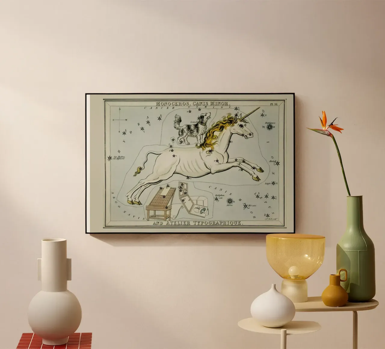 Monoceros plexiglass da Vintage by JUNIQE