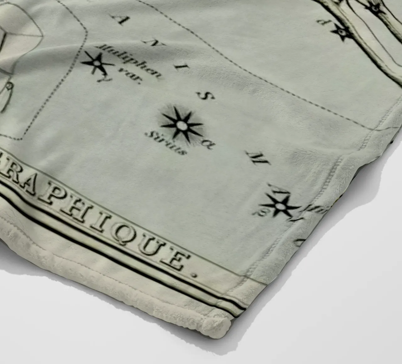 Monoceros coperta in pile da Vintage by JUNIQE