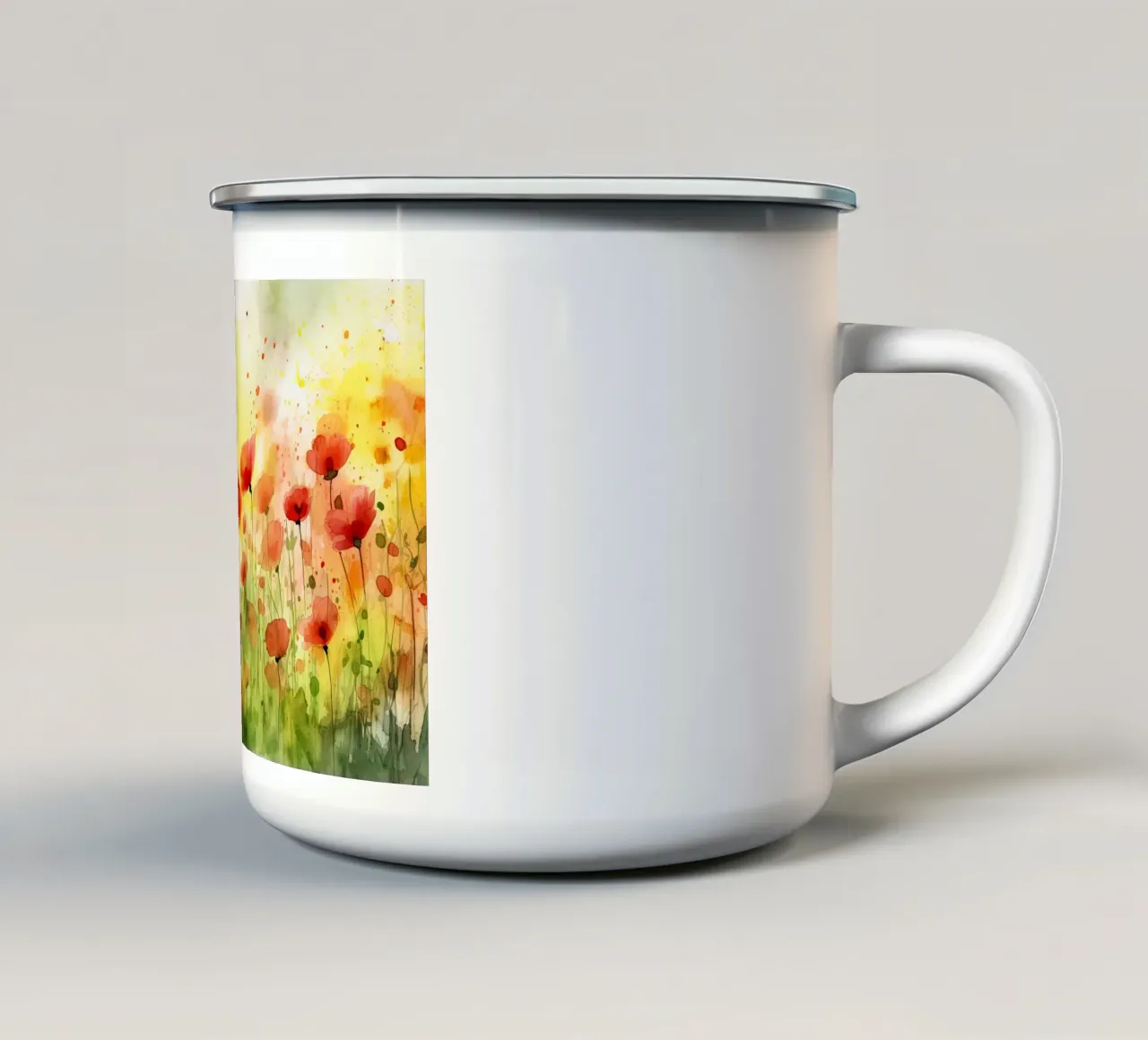 Klaprozen tazza in smalto da Imagine