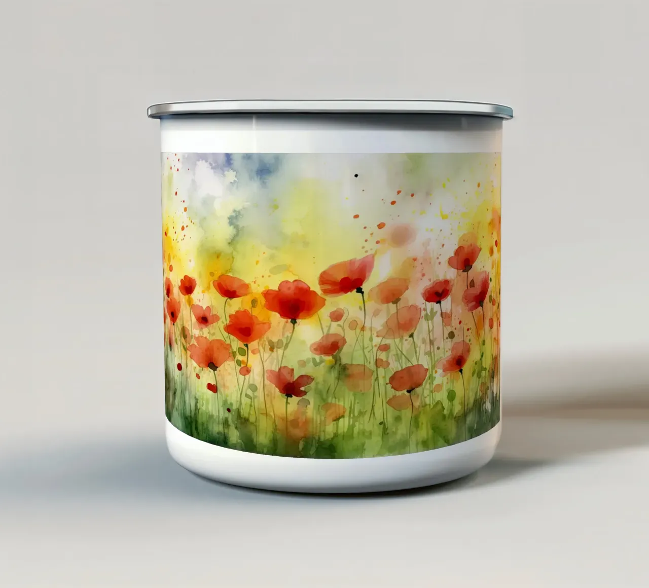 Klaprozen tazza in smalto da Imagine