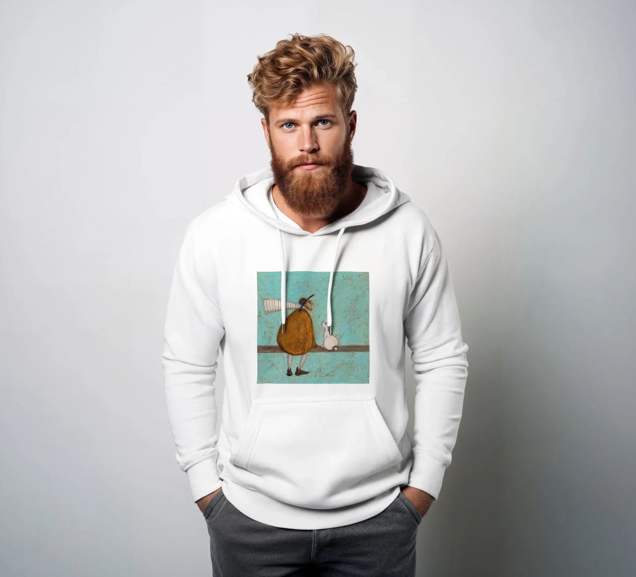Sam Toft Solo noi due, tu ed io felpa con cappuccio da Greengrace