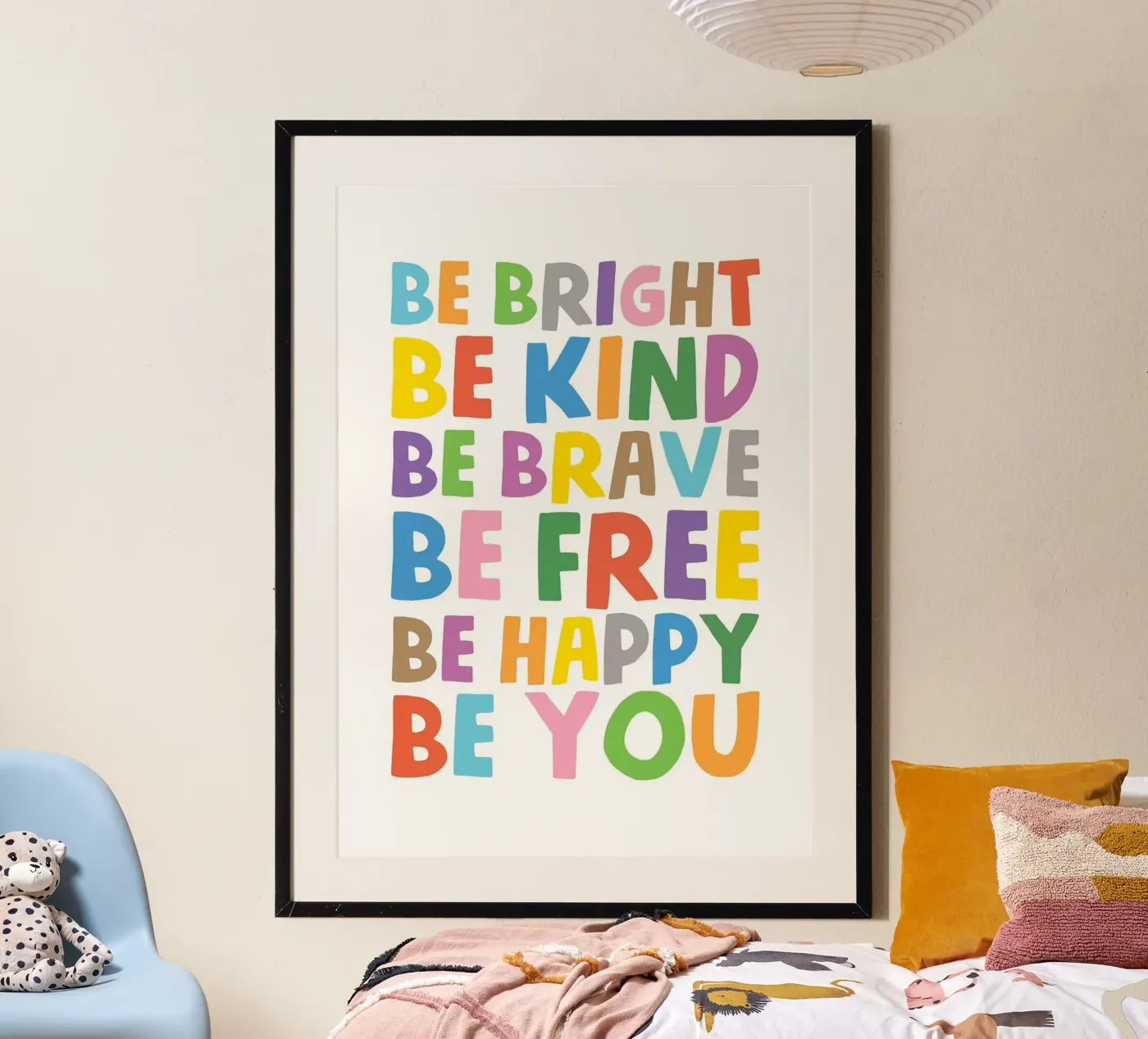 kid decor poster by Brandi N Huskey