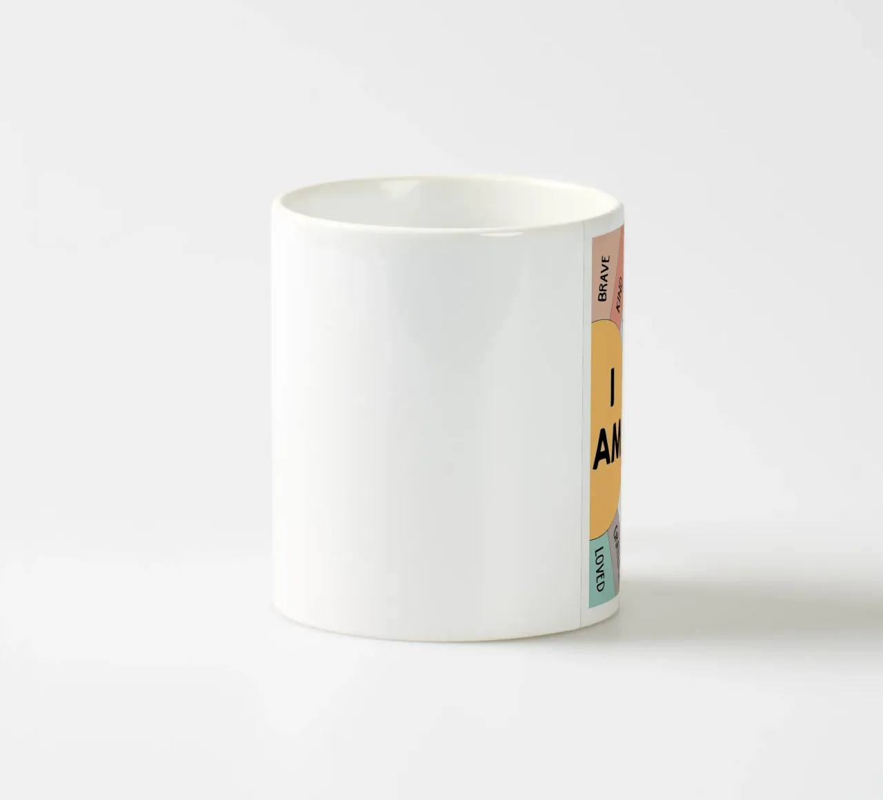 Affermazione Io Sono tazza in ceramica da Brandi N Huskey