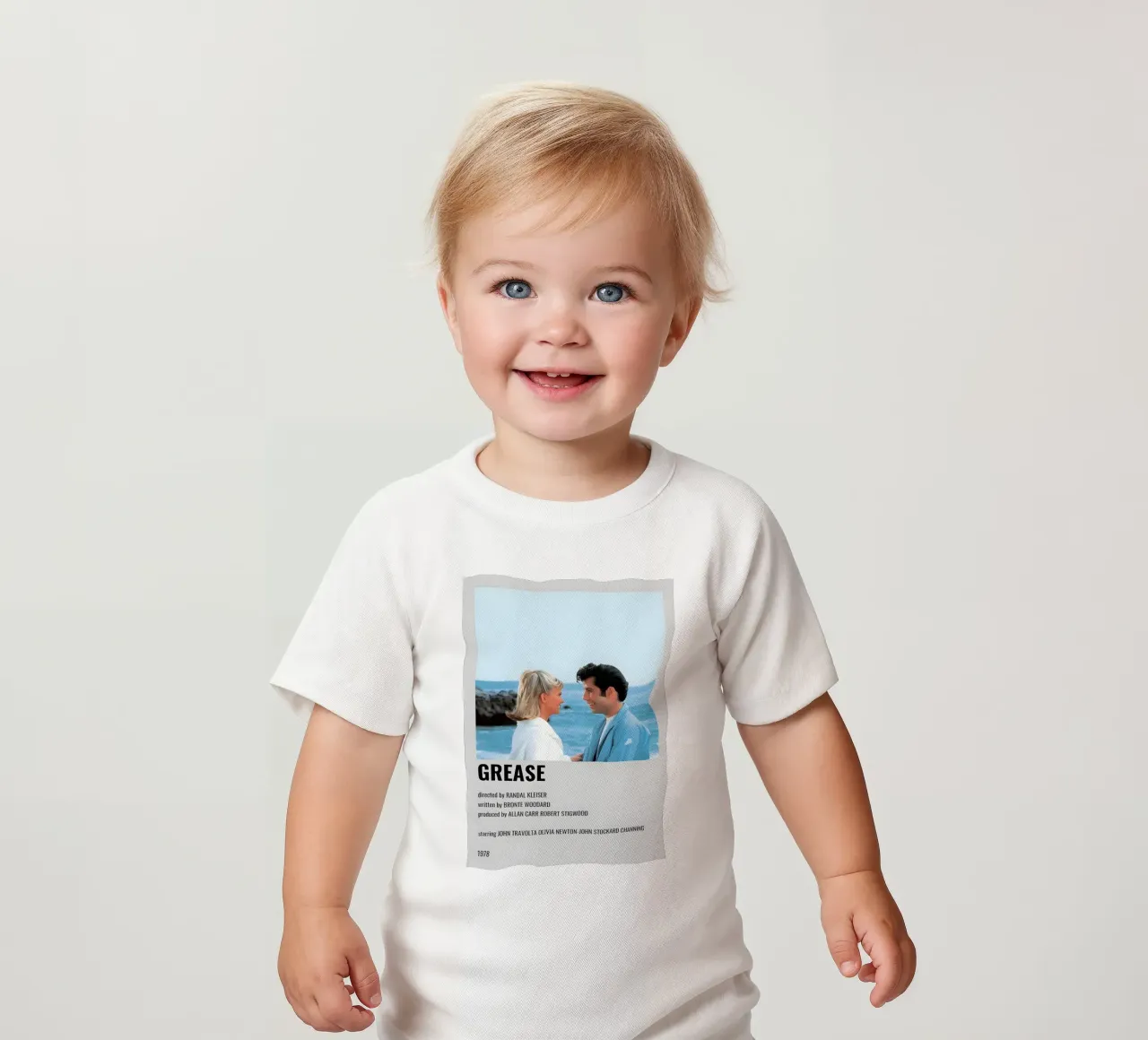 GREASE maglietta neonato da MVFminimalist