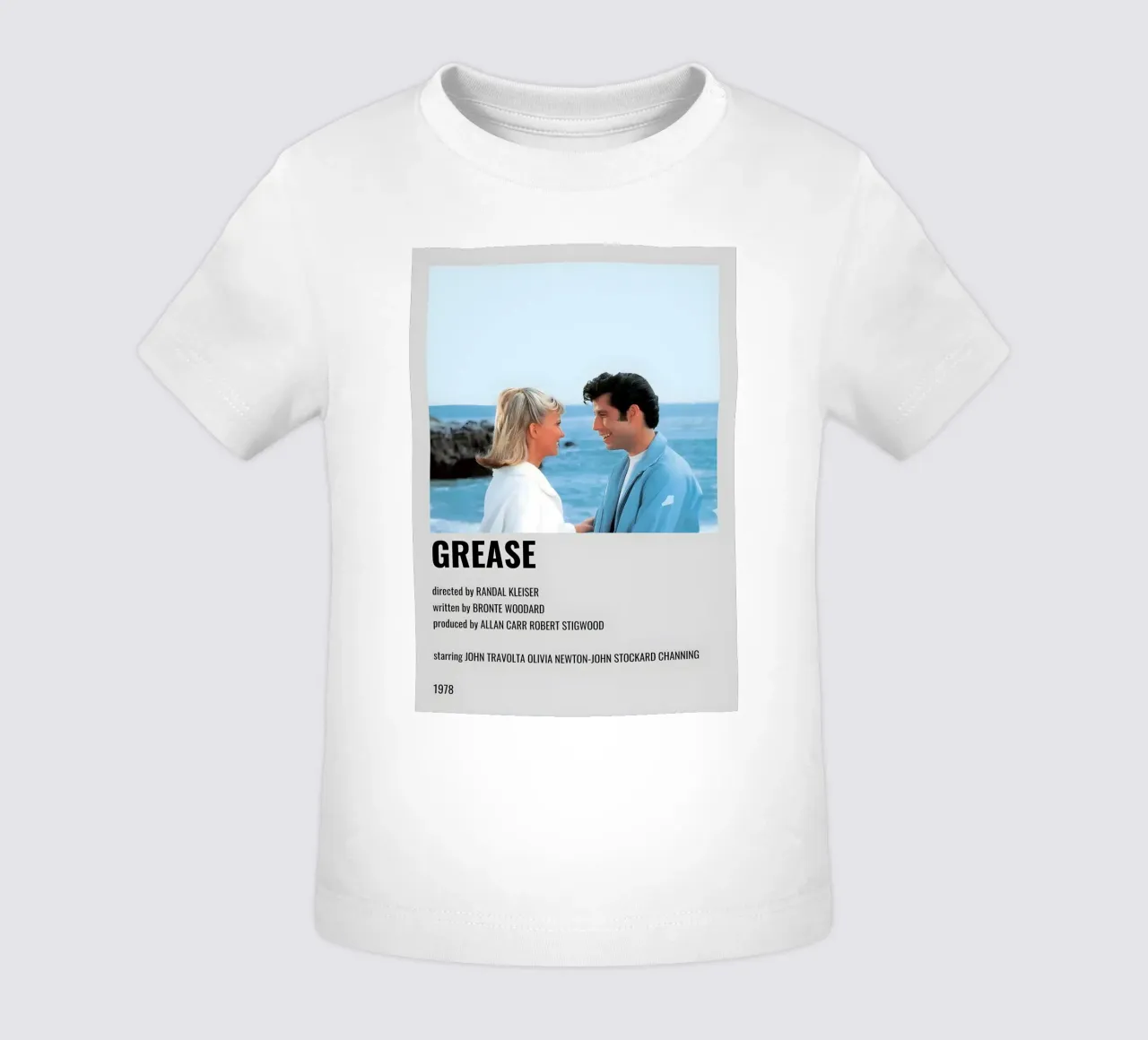 GREASE maglietta neonato da MVFminimalist