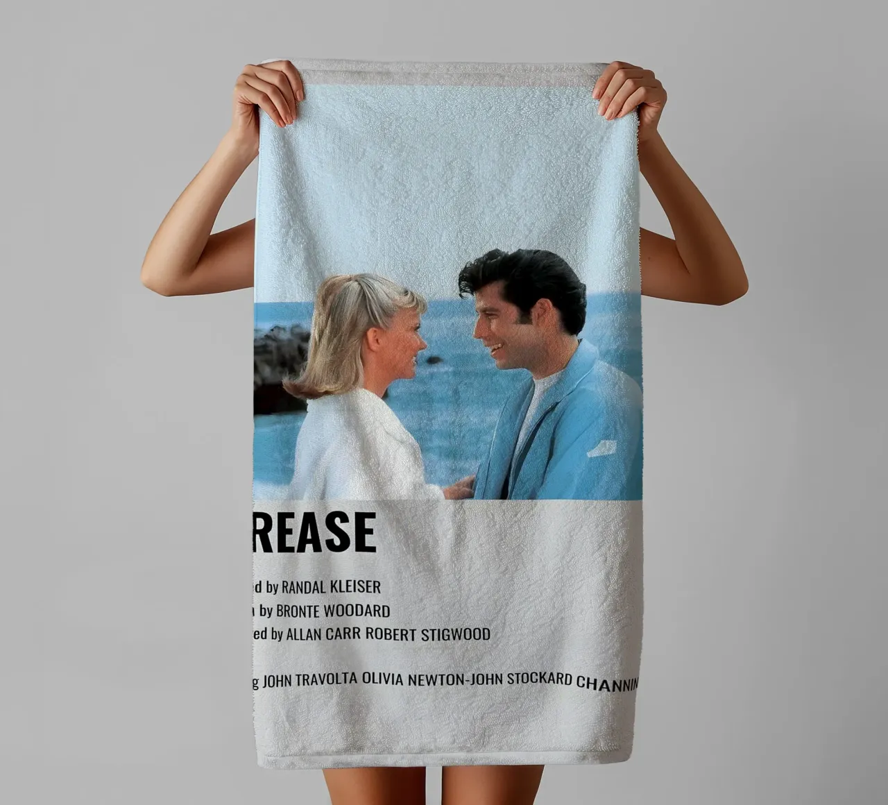 GREASE asciugamano da bagno da MVFminimalist