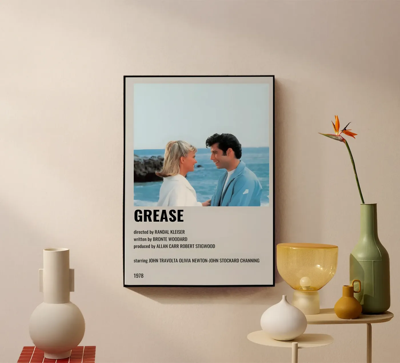 GREASE Acryl-Glas von MVFminimalist