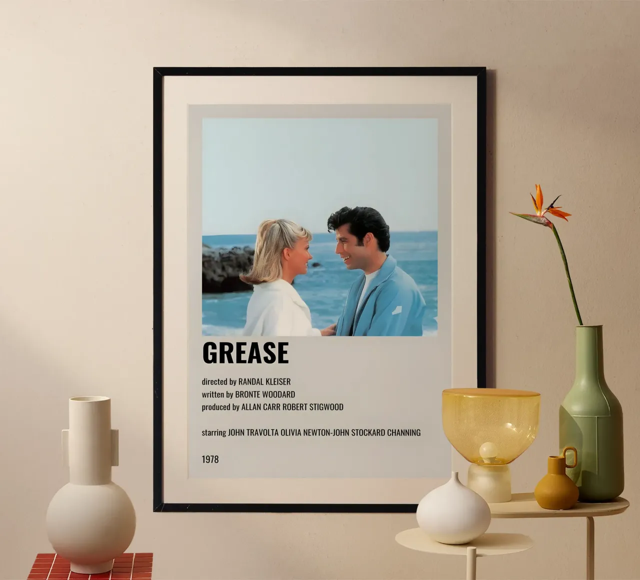 GREASE poster da MVFminimalist