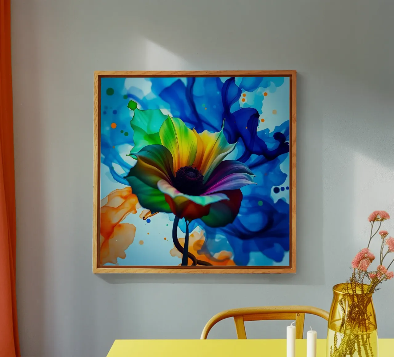 Blume_5 plexiglass da Farb- und Blütenzauber by LK