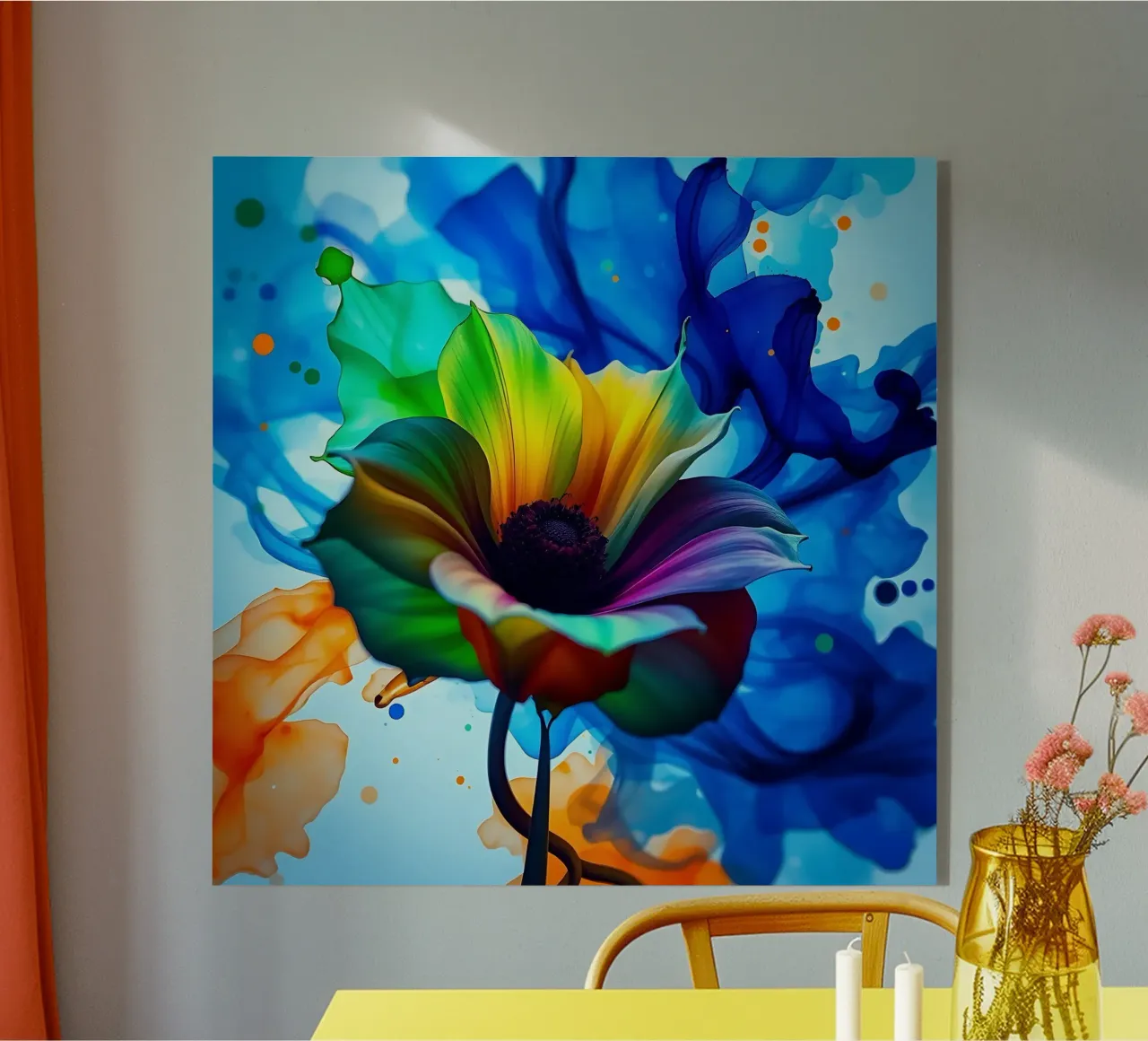 Blume_5 plexiglass da Farb- und Blütenzauber by LK