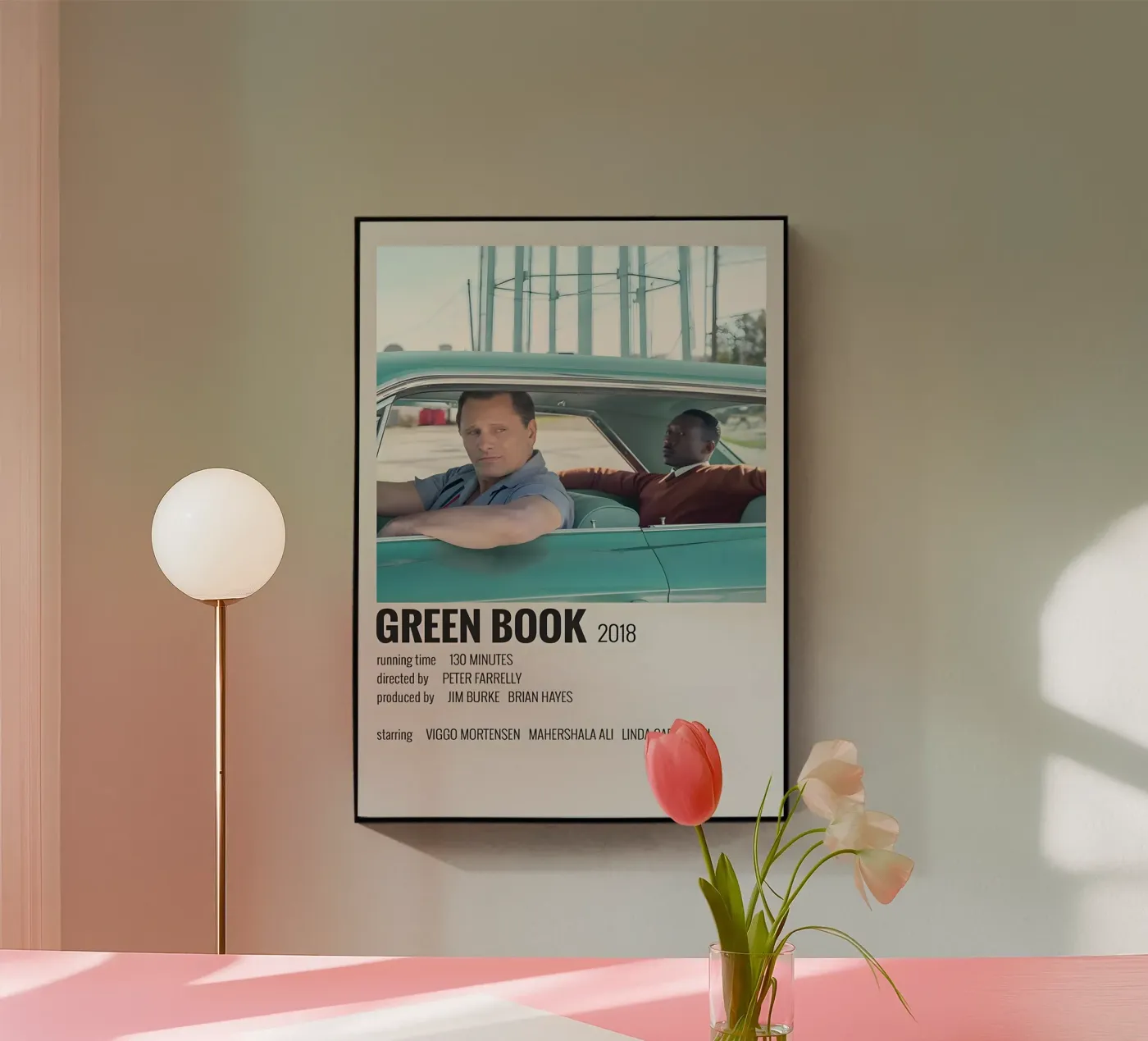 GREEN BOOK 2018 plexiglass da MVFminimalist