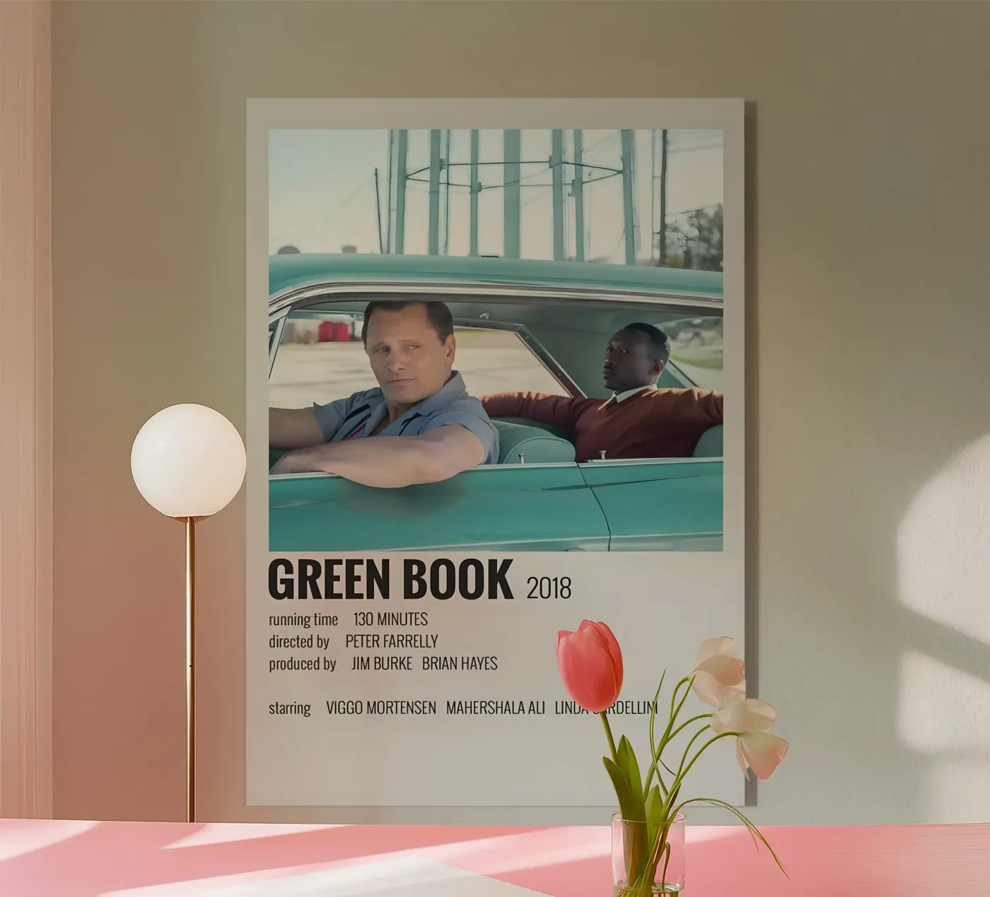 GREEN BOOK 2018 plexiglass da MVFminimalist