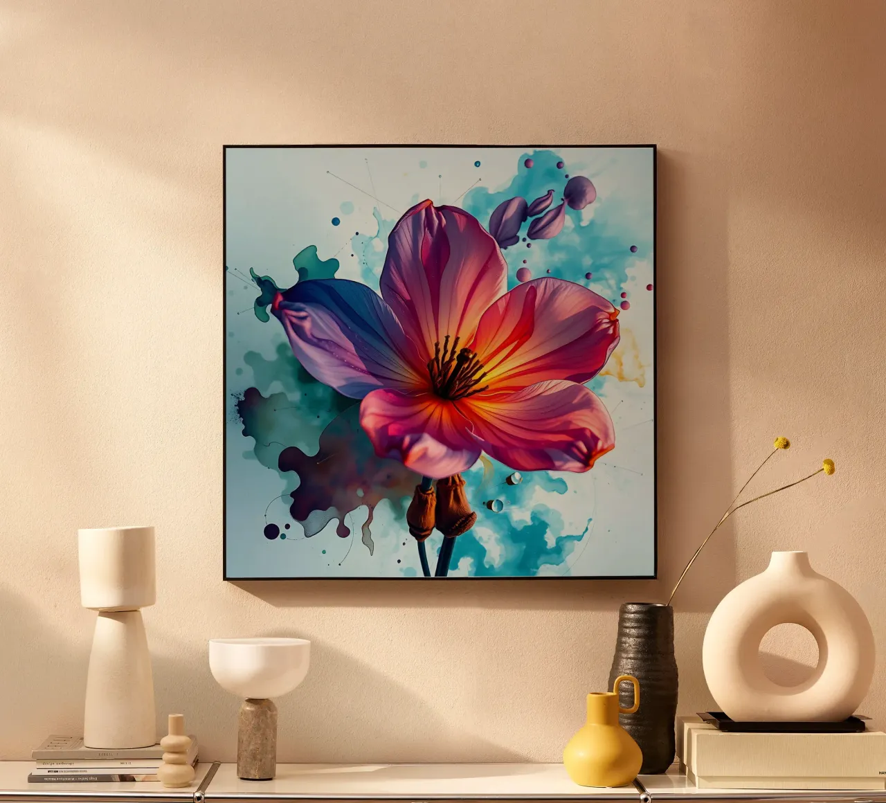 Blume_6 plexiglass da Farb- und Blütenzauber by LK