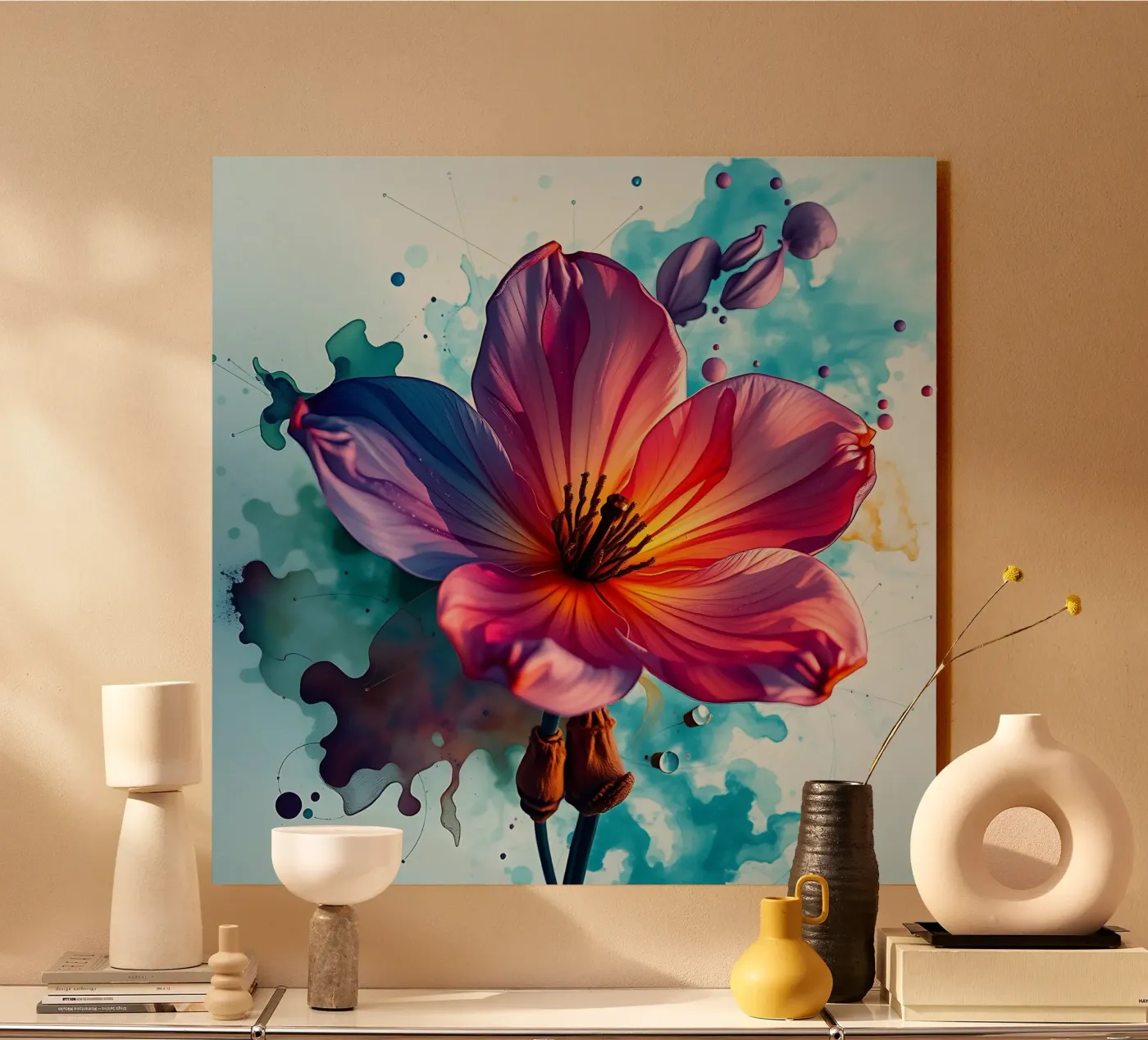 Blume_6 plexiglass da Farb- und Blütenzauber by LK