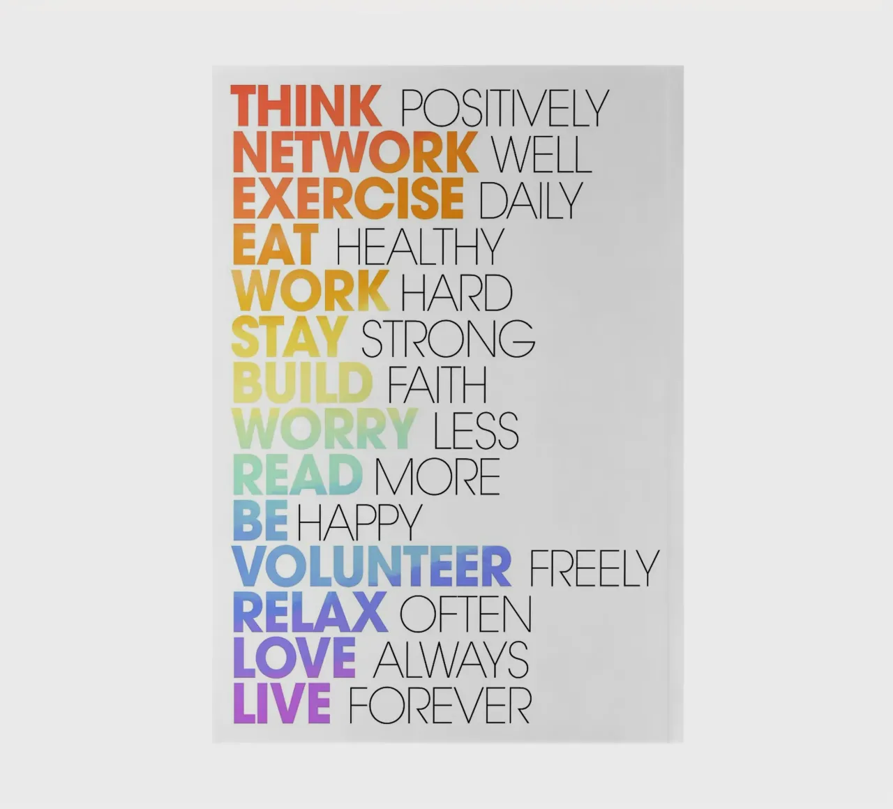 To Do List notebook by Brandi N Huskey