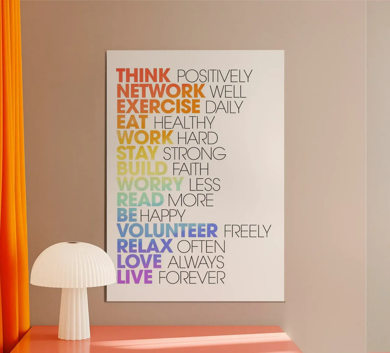 Elenco delle cose da fare poster da Brandi N Huskey