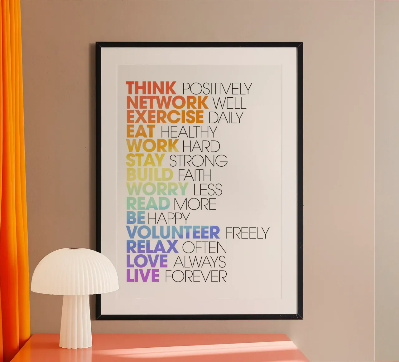 Elenco delle cose da fare poster da Brandi N Huskey