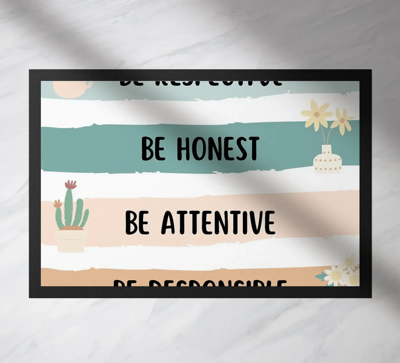 classroom rules doormat by Brandi N Huskey