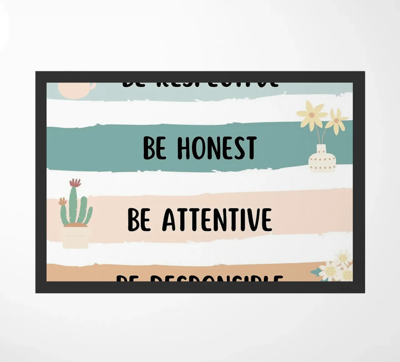 classroom rules doormat by Brandi N Huskey