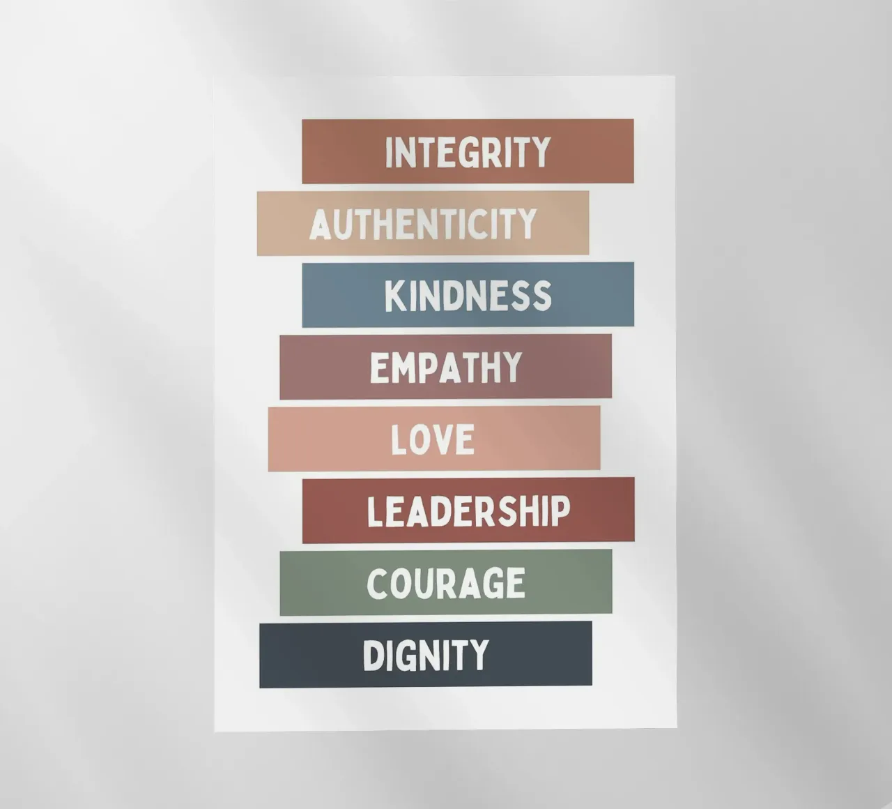 Integrity Authenticity pellicola backlit da Brandi N Huskey