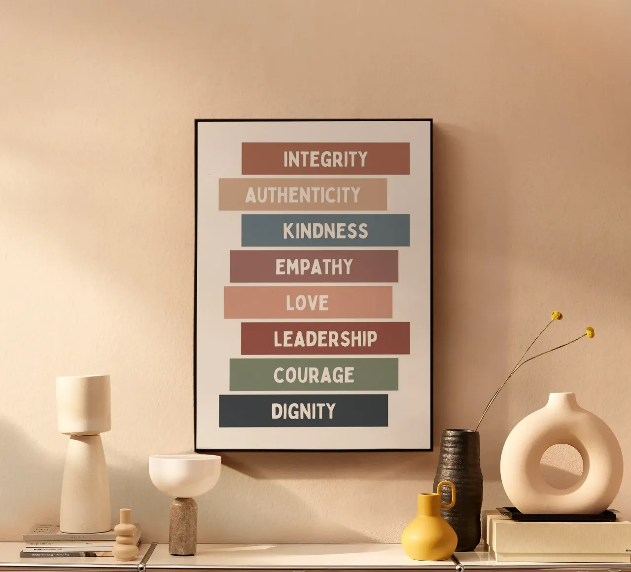 Integrità Autenticità plexiglass da Brandi N Huskey