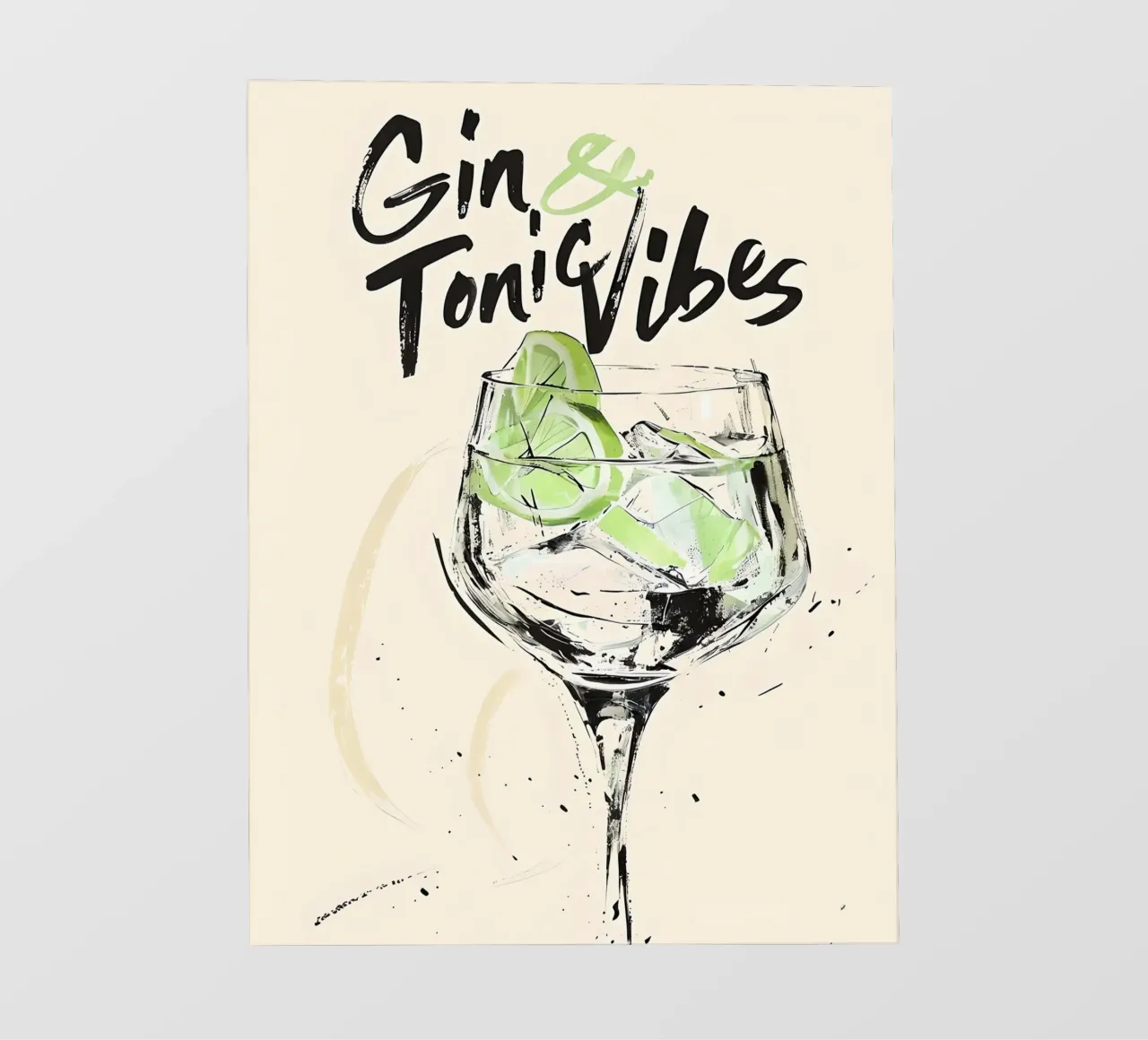 Gin and Tonic Vibes pvc cover by 🥝 KIWI STORE