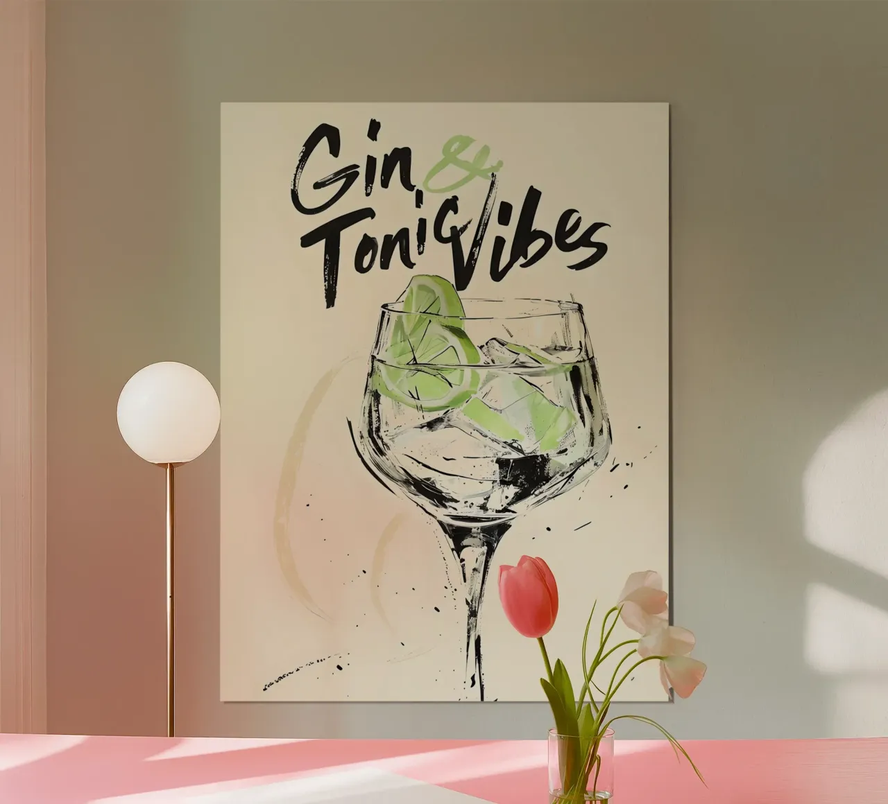 Gin et Tonic Vibes poster de 🥝 KIWI STORE