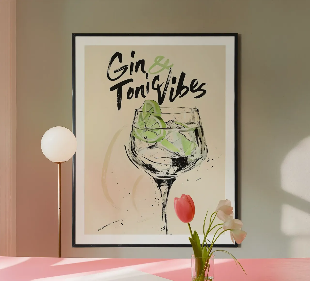 Gin et Tonic Vibes poster de 🥝 KIWI STORE
