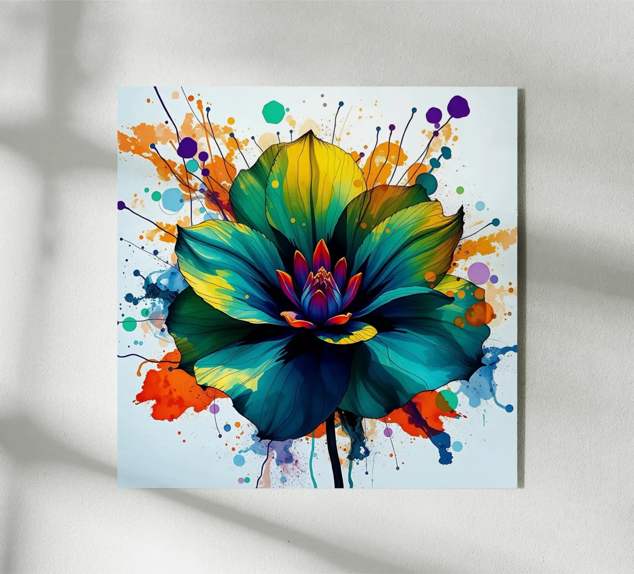 Blume_7 plexiglass da Farb- und Blütenzauber by LK