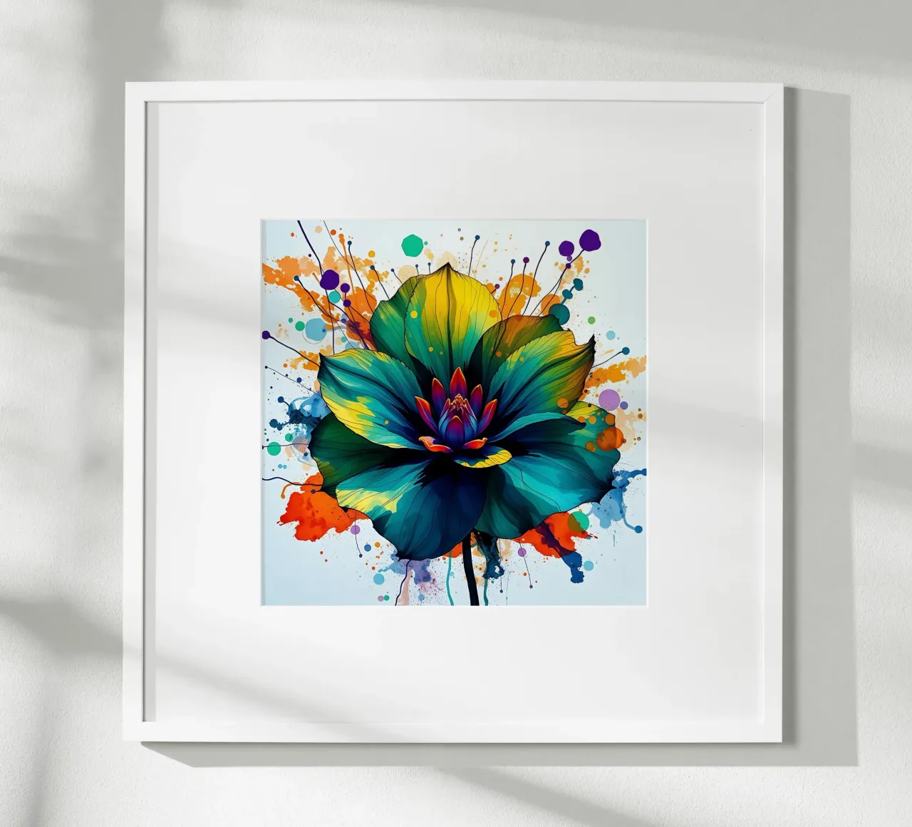 Blume_7 poster da Farb- und Blütenzauber by LK