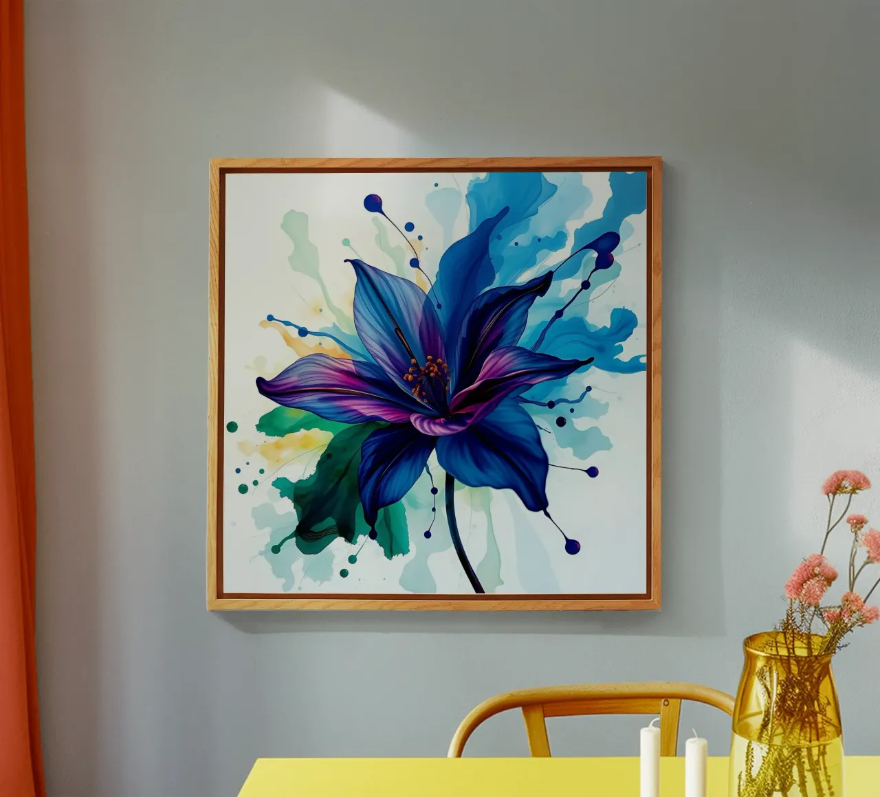 Blume_8 plexiglass da Farb- und Blütenzauber by LK