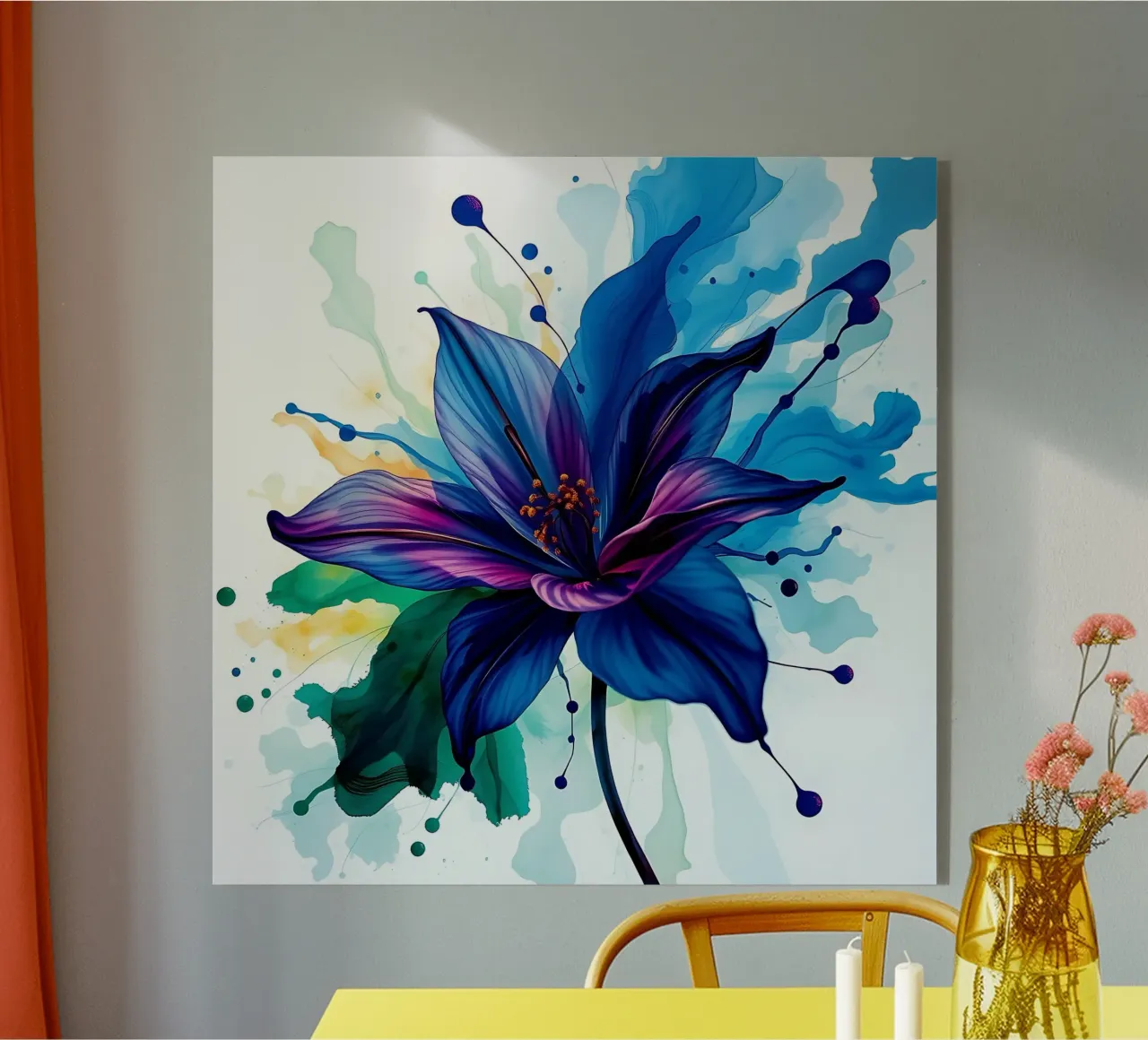 Blume_8 plexiglass da Farb- und Blütenzauber by LK