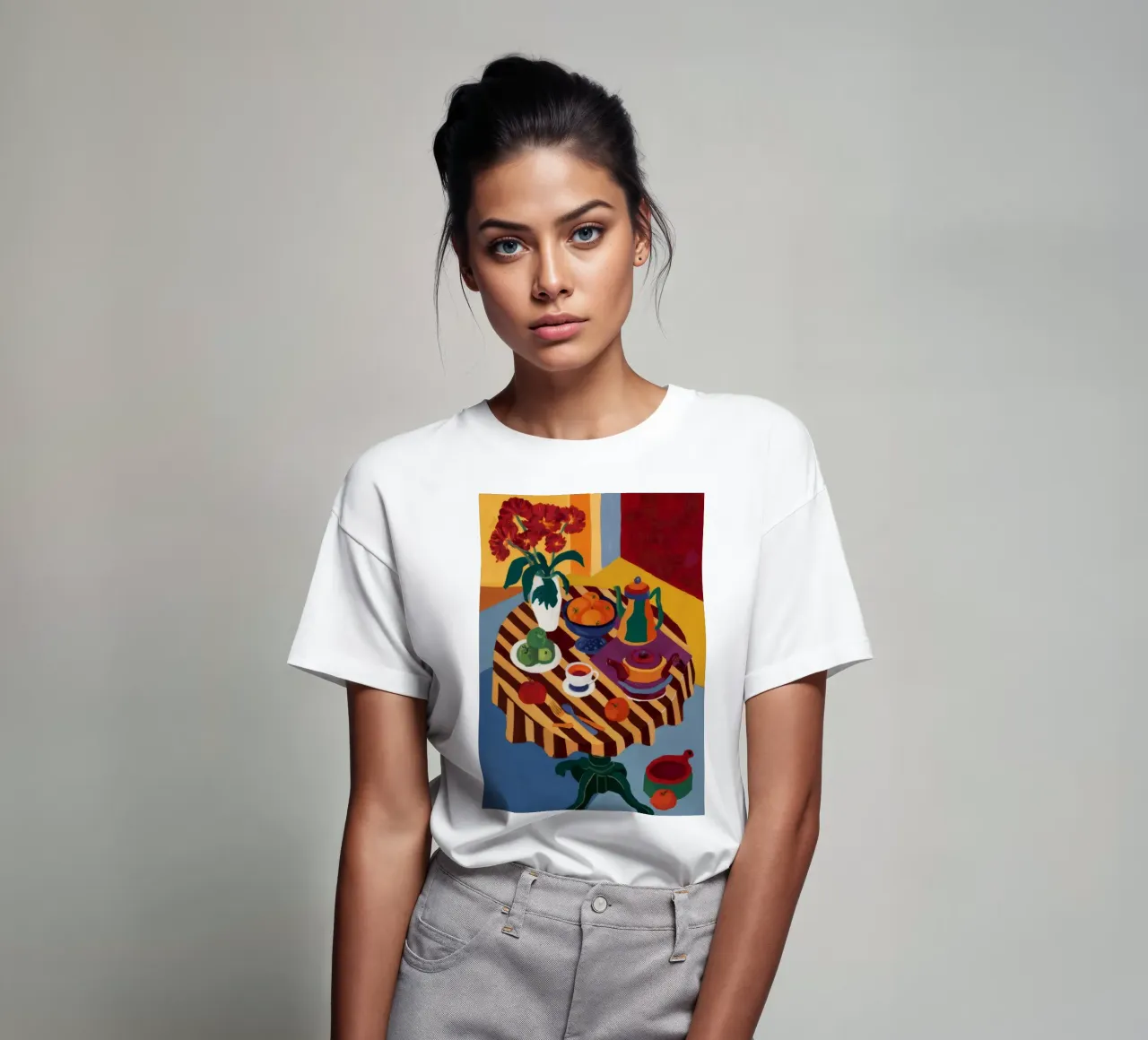 Serraglio a strisce tigrate t-shirt da Tiga Bersama