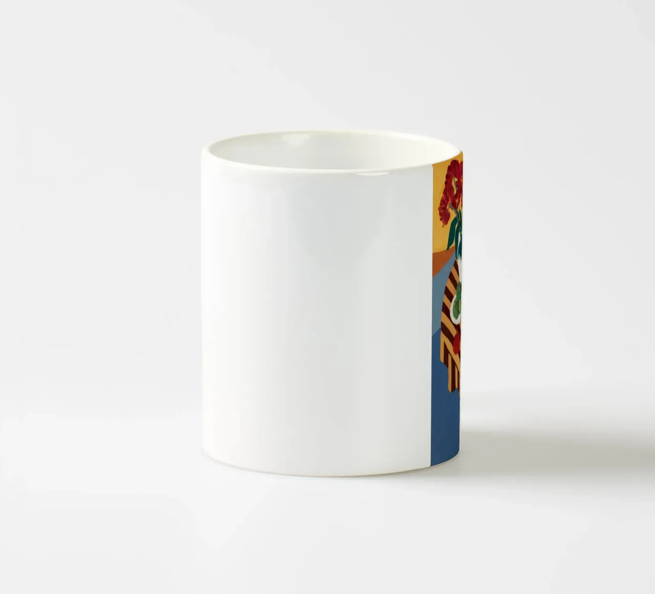 Serraglio a strisce tigrate tazza in ceramica da Tiga Bersama