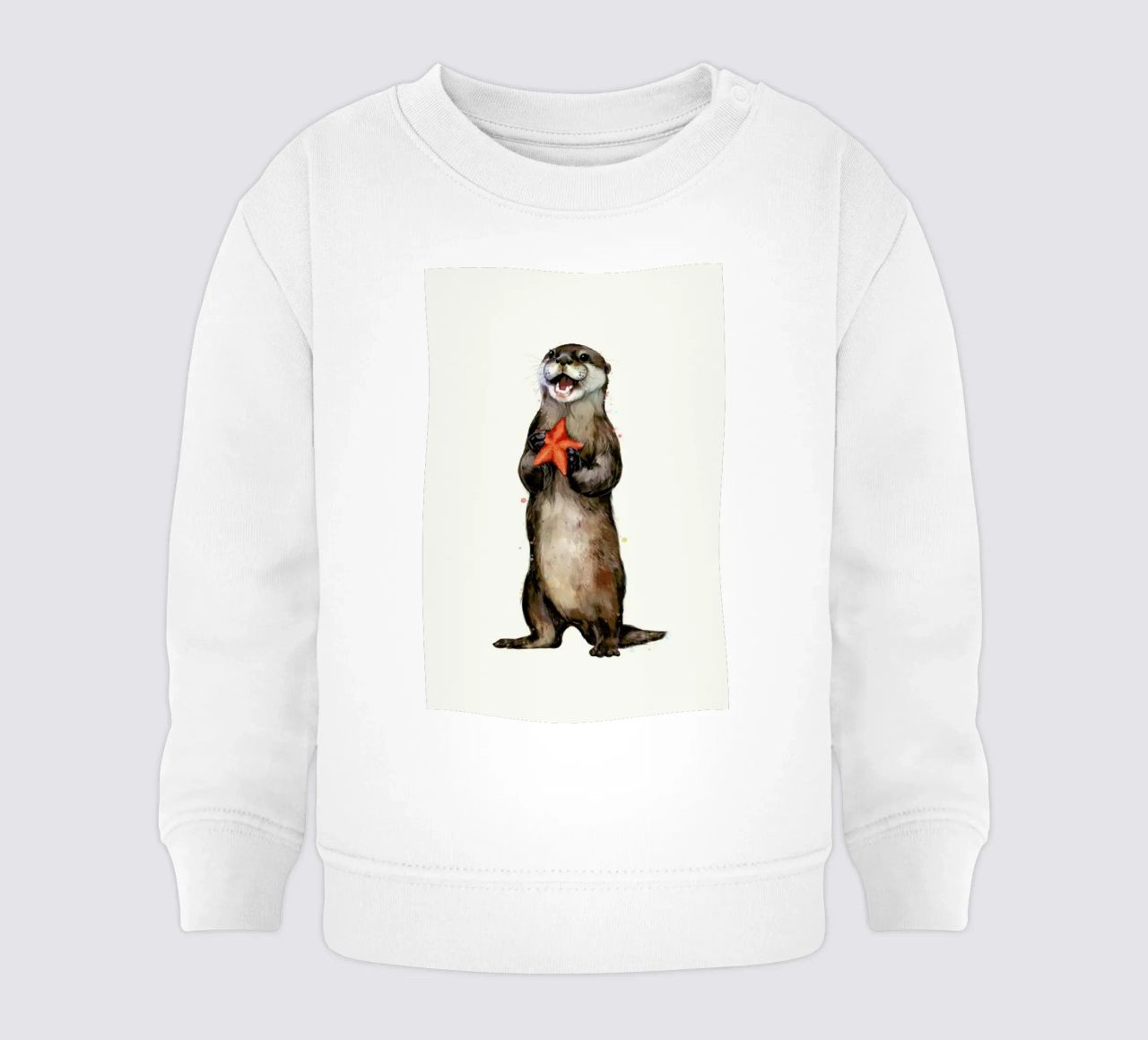 Otterly Delighted Otter felpa neonato da Laura Graves