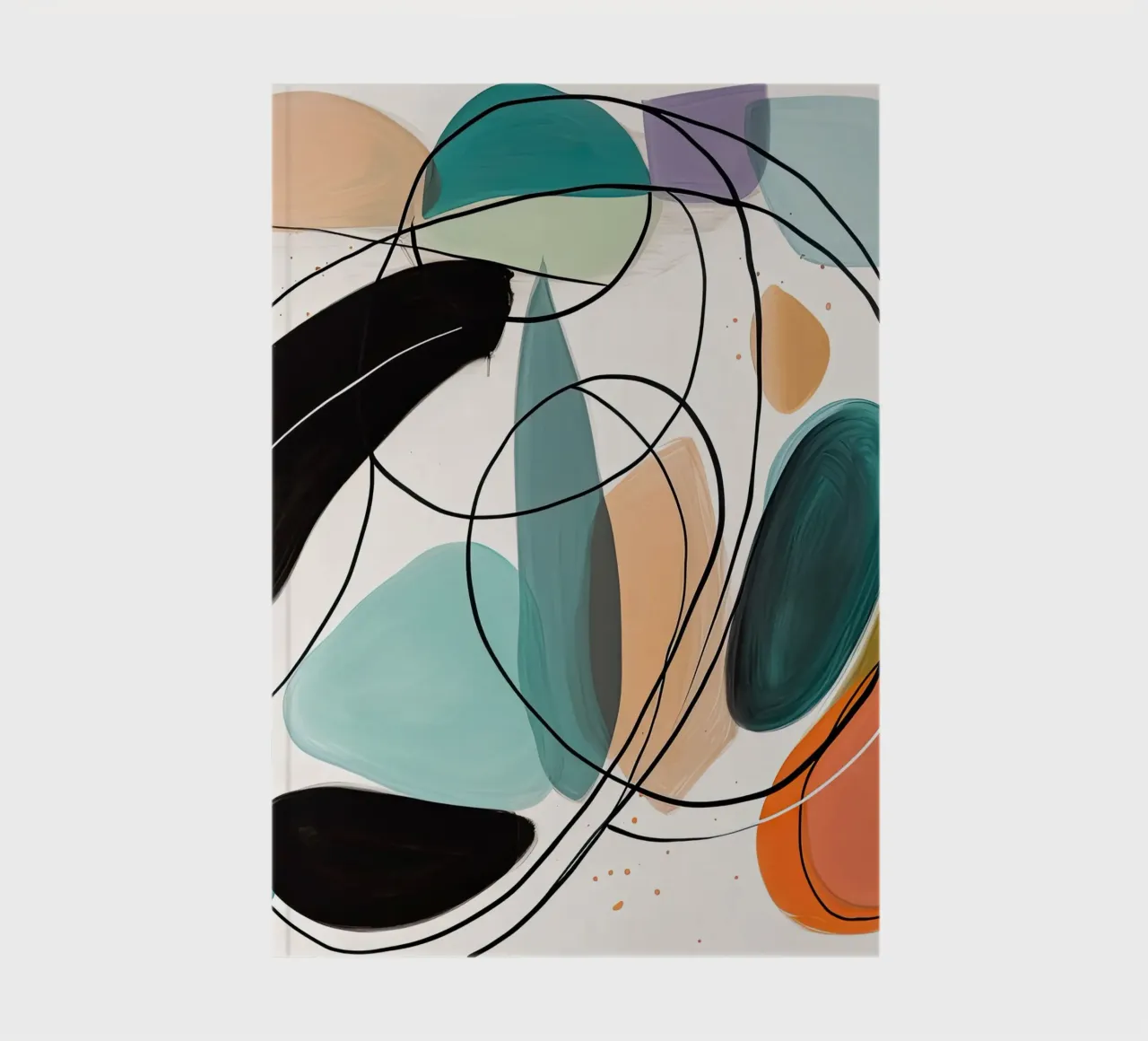 Wandkunst von Imagine Notizbuch von Imagine