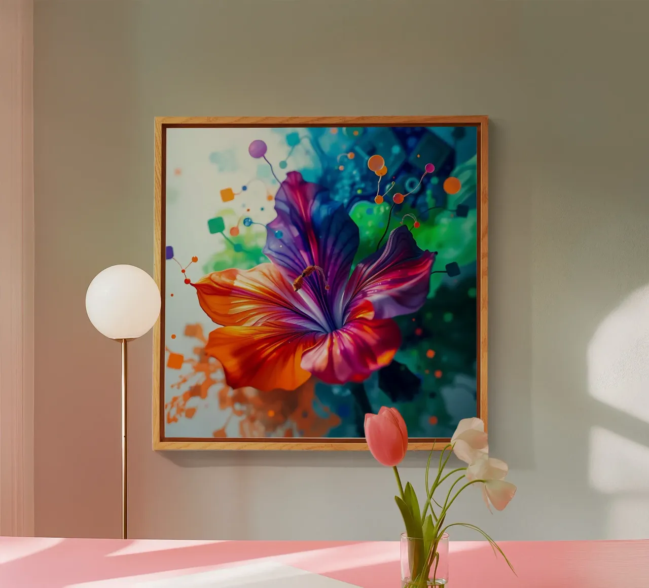 Blume_9 plexiglass da Farb- und Blütenzauber by LK