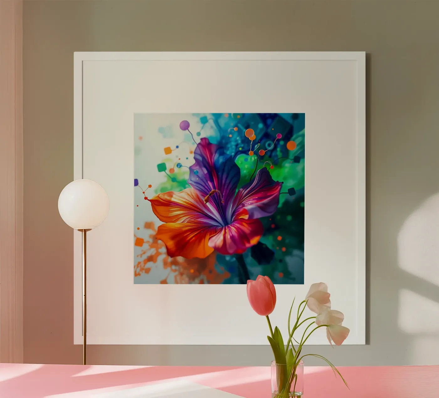 Blume_9 poster da Farb- und Blütenzauber by LK