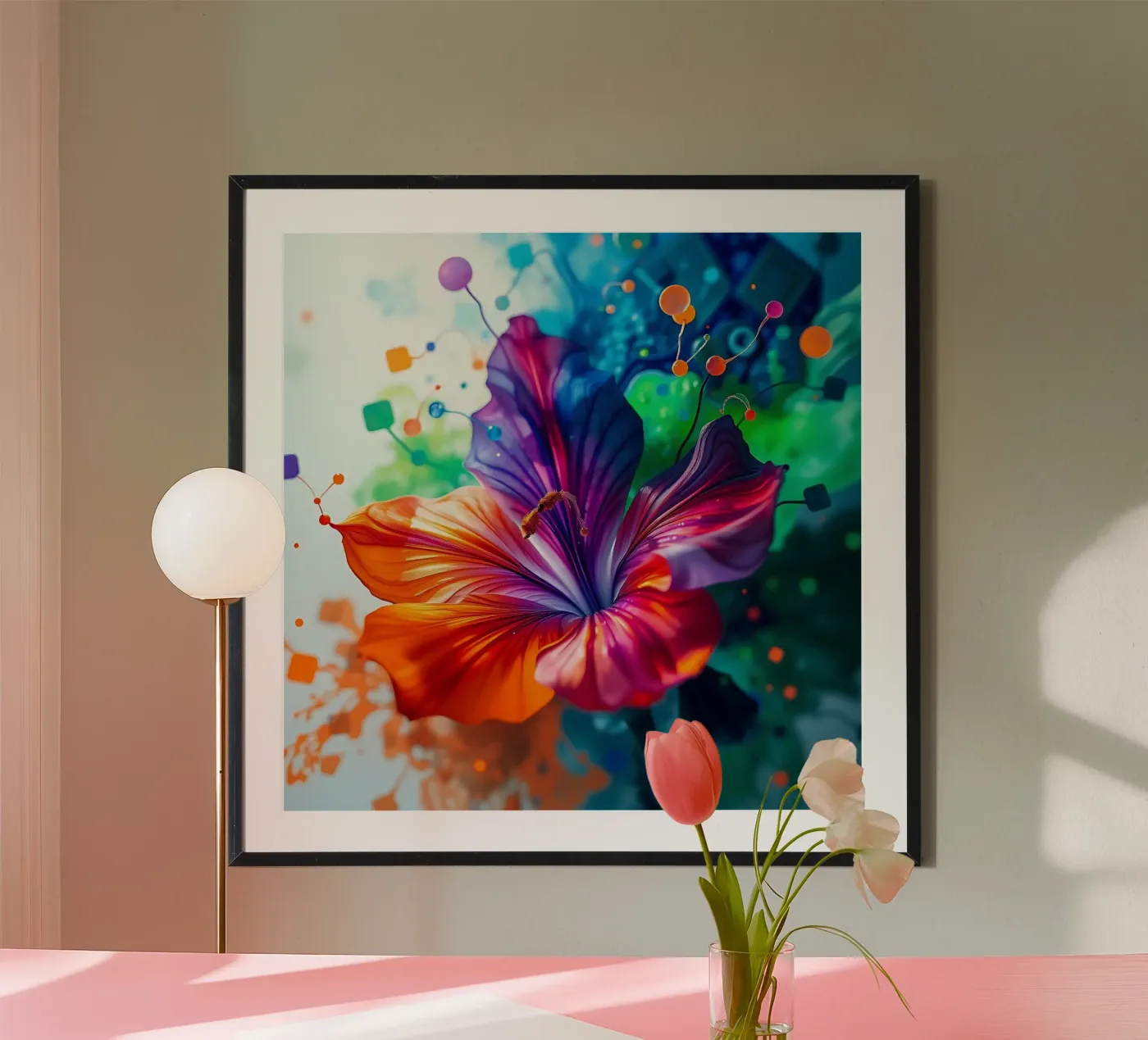 Blume_9 poster da Farb- und Blütenzauber by LK