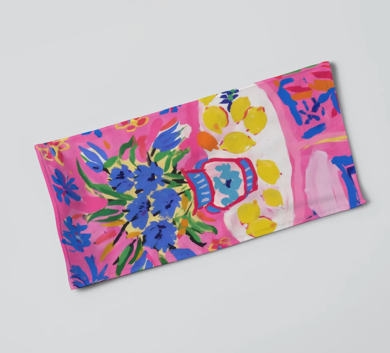 Lemon Table Levity towel by Tiga Bersama