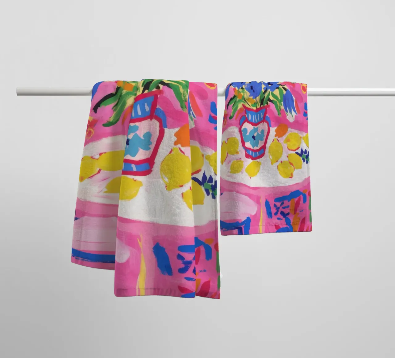 Lemon Table Levity towel by Tiga Bersama