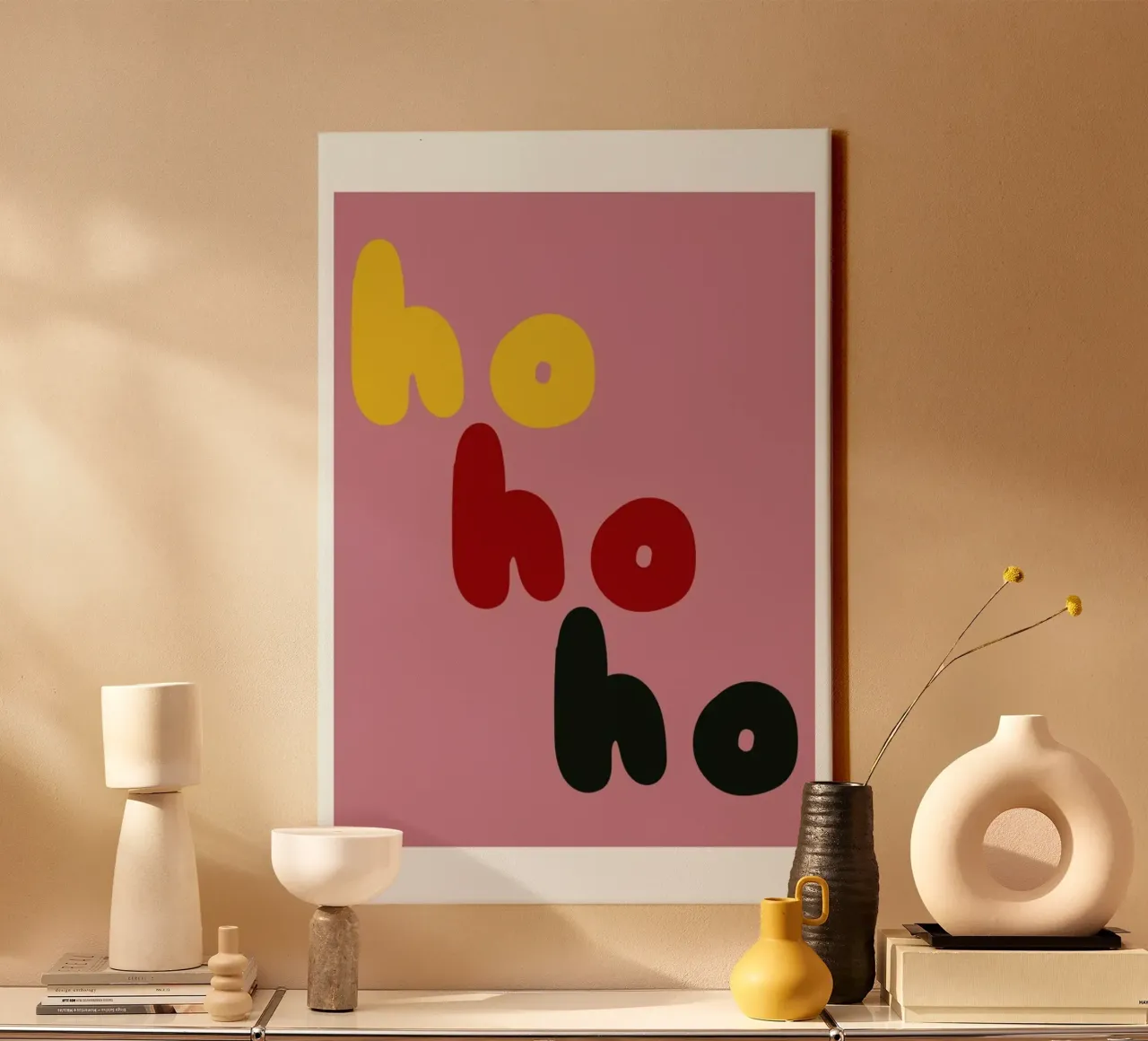 Hohoho tela da Mottos by Sinan Saydik