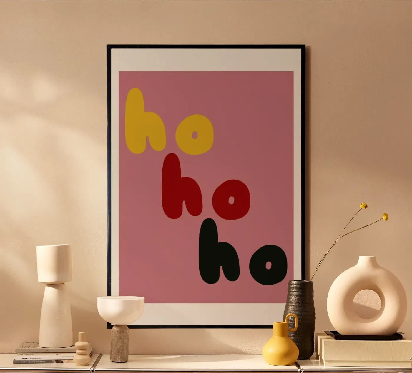 Hohoho Poster von Mottos by Sinan Saydik