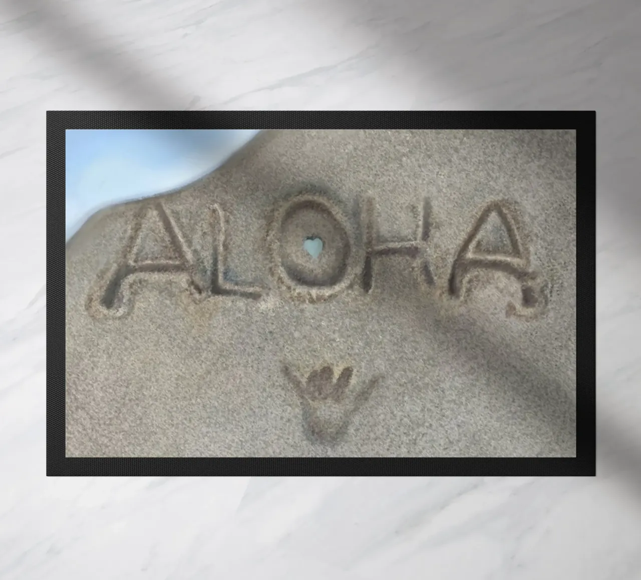 Aloha Waves doormat by Verse