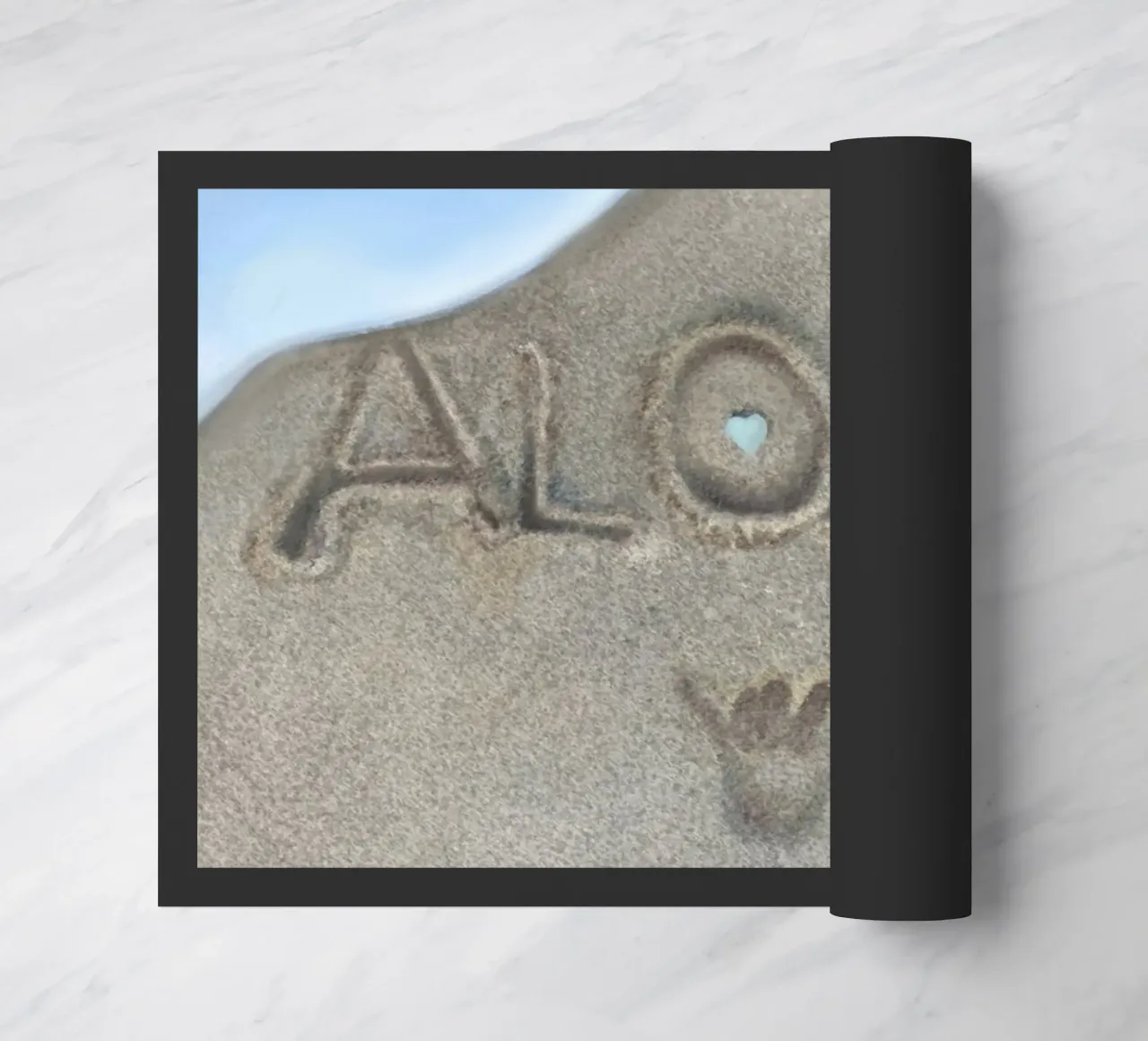 Aloha Waves doormat by Verse