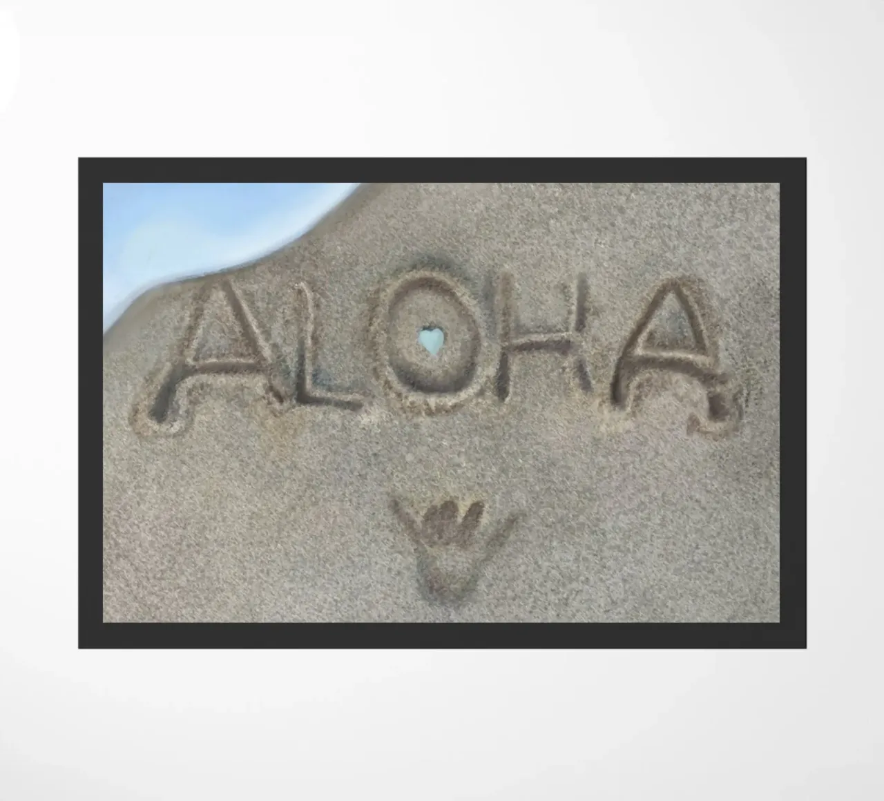 Aloha Waves doormat by Verse